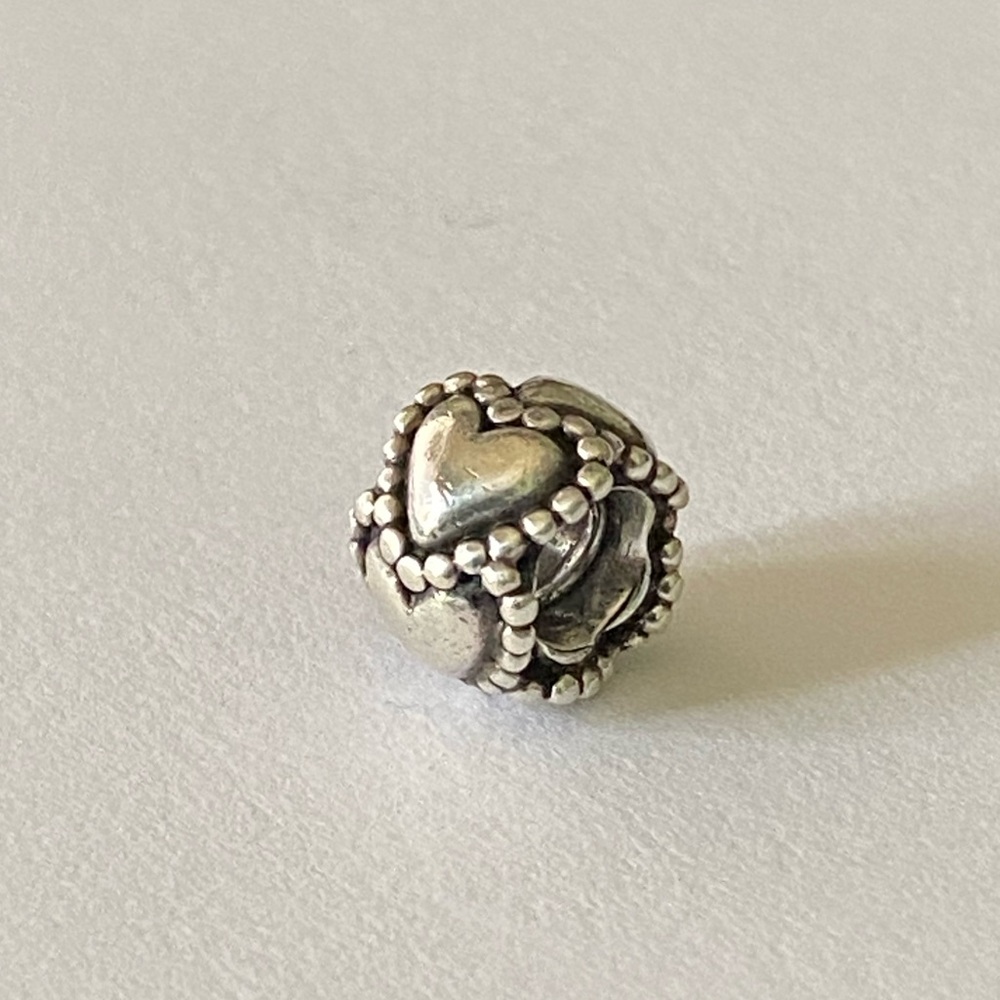 Pandora Everlasting Love Hearts Charm Retired